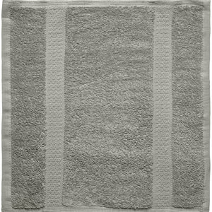 mały ręcznik Mars; 30x30 cm (SxD); szary; 5 sztuka / opakowanie