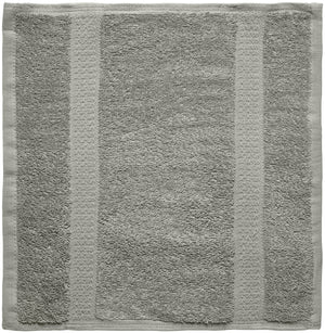 mały ręcznik Mars; 30x30 cm (SxD); szary; 5 sztuka / opakowanie