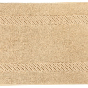 mata łazienkowa Valencia gładka; 50x90 cm (SxD); beżowy