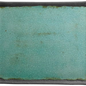 półmisek Dearborn z rantem; Größe GN 1/2, 32.5x26.5x2 cm (DxSxW); turkusowy; prostokątny; 3 sztuka / opakowanie