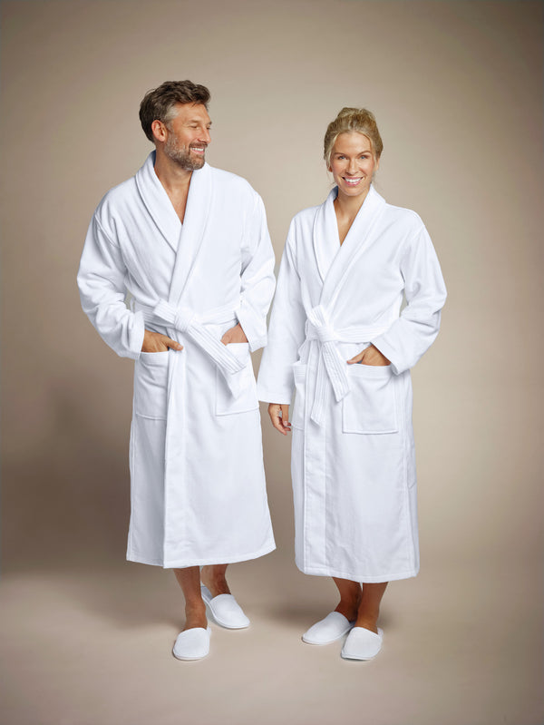 Bademantel Nera; Kleidergröße 2XL/3XL; biały