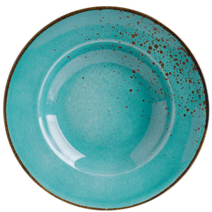 talerz głęboki Palana; 200ml, 24x4 cm (ØxW); turkusowy; okrągły; 6 sztuka / opakowanie