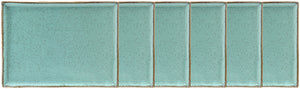 półmisek Sidina prostokątny; 27x21x2 cm (DxSxW); turkusowy; prostokątny; 6 sztuka / opakowanie