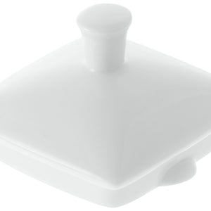 pokrywka zapasowa do dzbanka do kawy Melbourne 10012199; biały; kwadrat; 6 sztuka / opakowanie