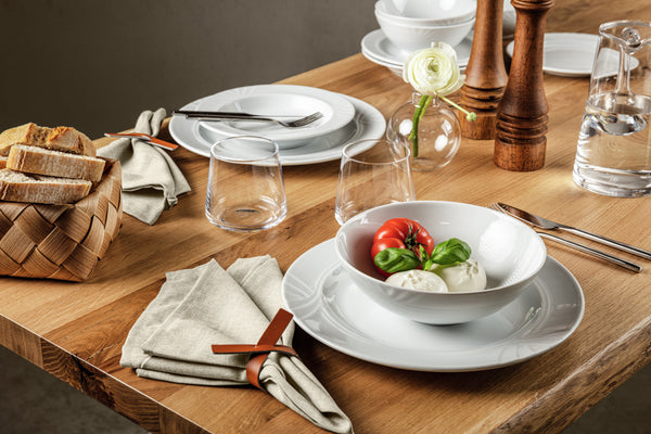 talerz płaski Kiara; 27 cm (Ø); biały; okrągły; 6 sztuka / opakowanie