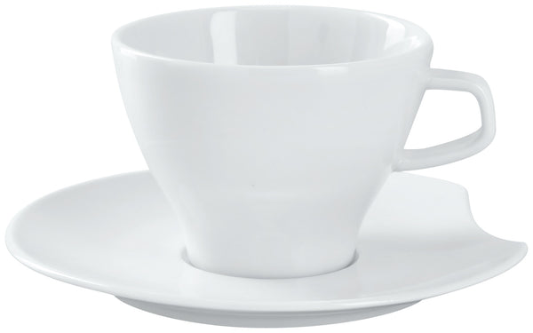 filiżanka do cappuccino Contrast; 210ml, 9.5x7.1 cm (ØxW); biały; stożkowy; 6 sztuka / opakowanie