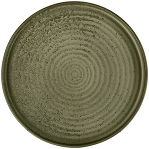 talerz z wysokim rantem Snug; 1250ml, 26x4.5 cm (ØxW); oliwka; okrągły; 4 sztuka / opakowanie