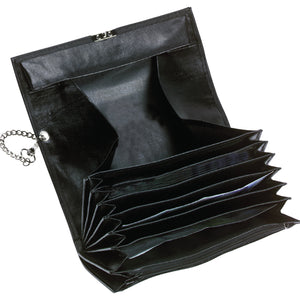 portfel kelnerski Basic; 18.3x9.6 cm (DxS); czarny; prostokątny