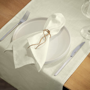 Serviette Ledana; 50x50 cm (SxD); naturalny; 6 sztuka / opakowanie