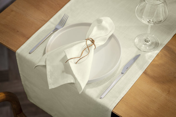 Serviette Ledana; 50x50 cm (SxD); naturalny; 6 sztuka / opakowanie