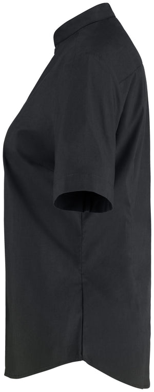 Bluse Kurzarm Lani Regular Fit; Kleidergröße 48; czarny