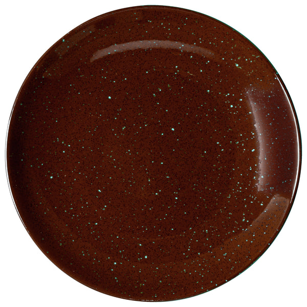 talerz płaski Alessia; 20.5 cm (Ø); brązowy; okrągły; 6 sztuka / opakowanie