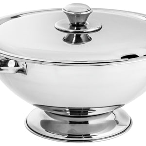 waza do zupy Taceta; 2000ml, 24x11 cm (ØxW); srebro
