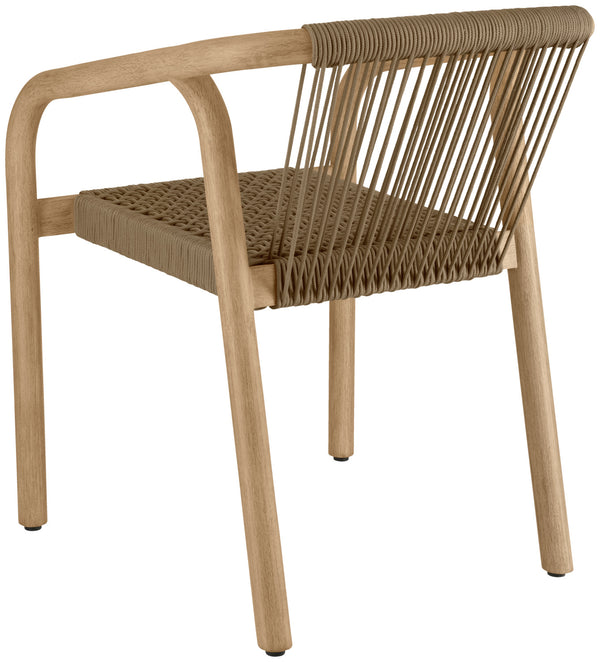 Outdoor-Stuhl Kando; 58x58x75 cm (SxGxW); siedzisko beżowy