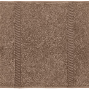 mały ręcznik Valencia gładki; 30x30 cm (SxD); brązowy; 5 sztuka / opakowanie