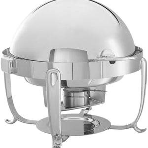 podgrzewacz Grandville okrągły; 7500ml, 54x46x52 cm (GxWxØ); srebro; okrągły
