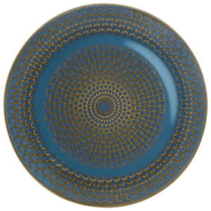 talerz płaski Aranda; 20.5 cm (Ø); niebieski; okrągły; 4 sztuka / opakowanie