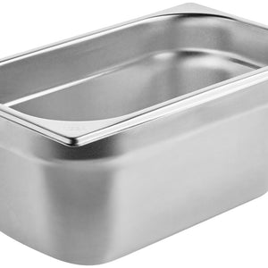 pojemnik GN Premium  1/4; Größe GN 1/4, 2600ml, 26.5x16.2x10 cm (DxSxG); srebro