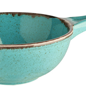 patelnia do serwowania Sidina okrągła; 600ml, 16.5x6.5 cm (ØxW); turkusowy; okrągły; 2 sztuka / opakowanie
