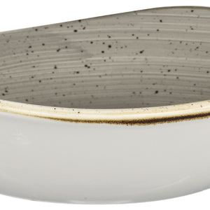 Bowl Stonecast Peppercorn dreieckig; 370ml, 18.5 cm (S); szary/brązowy; trójkątny; 12 sztuka / opakowanie