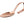 łyżka smakosza CLASSIC; 12 cm (D); miedź