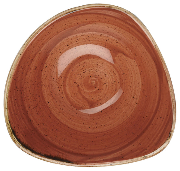 Cream Bowl Stonecast Orange dreieckig; 260ml, 15.3 cm (S); pomarańczowy/brązowy; trójkątny; 12 sztuka / opakowanie