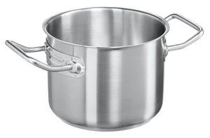 garnek do zupy Chef; 6300ml, 20x19.5 cm (ØxW); srebro