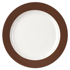 talerz płaski Joy; 21 cm (Ø); brązowy; okrągły; 6 sztuka / opakowanie