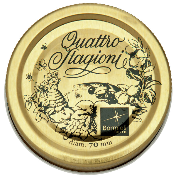 pokrywka do Quattro Stagioni; 7.4x1.5 cm (ØxW); złoto; 2 sztuka / opakowanie