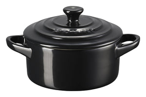 Mini Cocotte 10 cm; 250ml, 10x5 cm (ØxW); czarny; okrągły