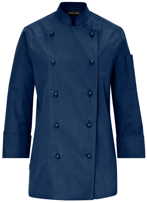 bluza kucharska damska Milan długi rękaw; Kleidergröße 54; granat