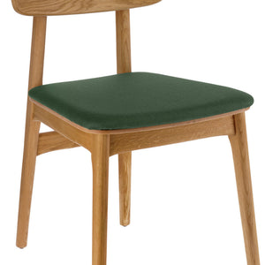 Stuhl Yorin Stoff; 47x55x82 cm (SxGxW); zielony; 2 sztuka / opakowanie