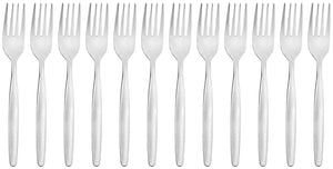 widelec stołowy Basic; 18 cm (D); srebro, Griff srebro; 12 sztuka / opakowanie