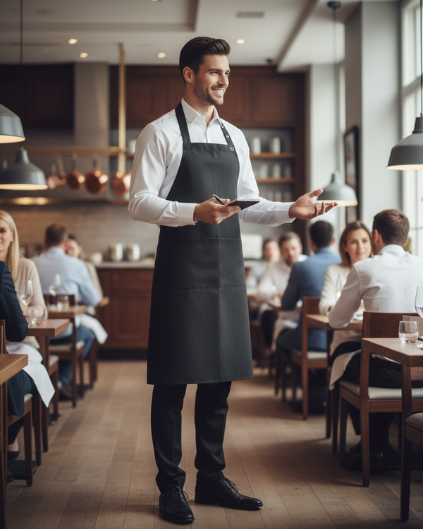 Fartuszek Bistro z kieszenią