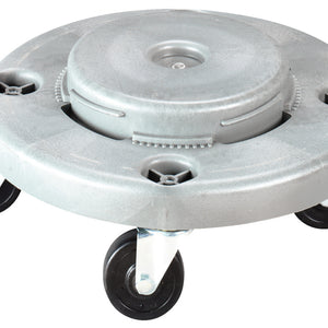 wózek transportowy Metropolis do pojemnika na odpady; 80000ml, 40.5x16.4 cm (ØxW); szary; okrągły