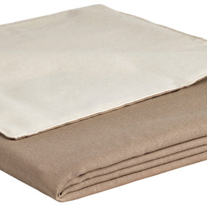 bieżnik łóżkowy Madeira; 80x135 cm (SxD); biel kremowa; prostokątny