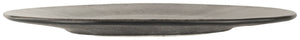 talerz płaski Ironstone; 22.5x2.75 cm (ØxW); ciemny brąz/czarny; okrągły; 6 sztuka / opakowanie