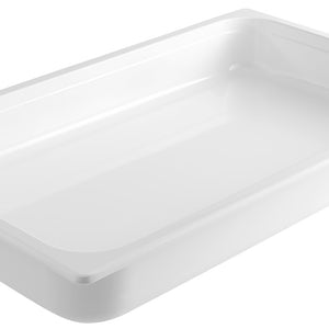 pojemnik GN Melamin 44927; Größe GN 1/1, 7100ml, 53x32.5x6.5 cm (DxSxG); biały