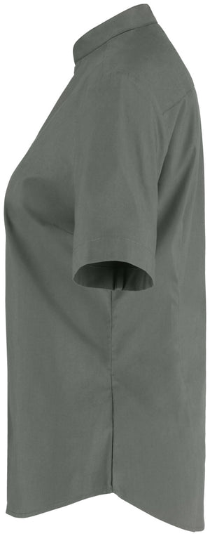 Bluse Kurzarm Lani Regular Fit; Kleidergröße 50; ciemny szary