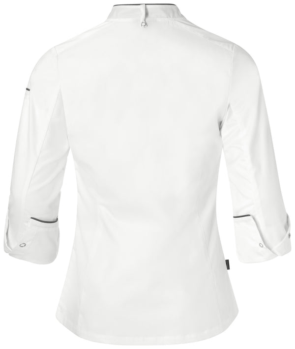bluza kucharska damska Professional; Kleidergröße 42; biały/szary