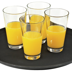 taca z włókna szklanego Platter okrągła; 36 cm (Ø); czarny; okrągły