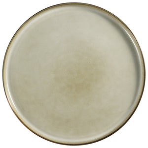 Teller flach Vintage; 28x1.8 cm (ØxW); beżowy; okrągły; 4 sztuka / opakowanie