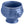 teryna z głową lwa Lowi matowa; 60ml, 5.5x4.5 cm (ØxW); jasny niebieski; okrągły; 12 sztuka / opakowanie
