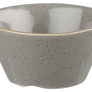 Saucen Schale Stonecast Peppercorn; 90ml, 8x4 cm (ØxW); szary/brązowy; okrągły; 12 sztuka / opakowanie