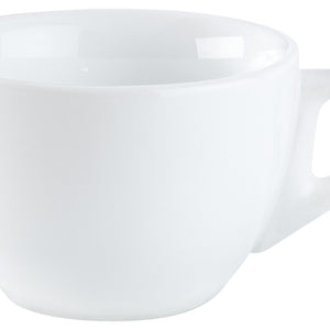 filiżanka do kawy Nissa; 150ml, 8.5x5.8 cm (ØxW); biały; okrągły; 6 sztuka / opakowanie