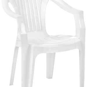 krzesło Lola; 56x40x78 cm (SxGxW); biały; 4 sztuka / opakowanie