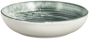 talerz głęboki Etana; 400ml, 17x4 cm (ØxW); biały/antracyt; okrągły; 6 sztuka / opakowanie