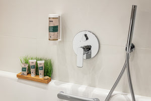 Halterung für Spenderflasche V-Touch Circular Life zum Kleben; 18.8 cm (W); biały; 10 sztuka / opakowanie