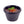 miski do sosu Casual stożkowe; 40ml, 6x3.7 cm (ØxW); czarny; okrągły