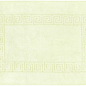 dywanik łazienkowy Athen z bordiurą; 50x70 cm (SxD); żółty